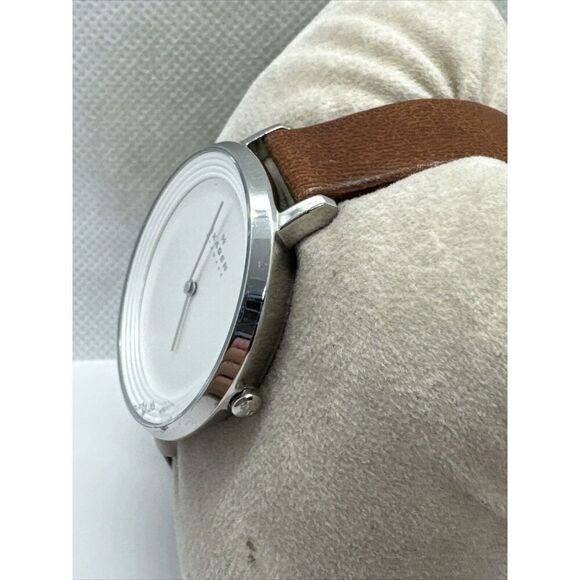 Skagen Ditte SKW2214 Men\'s Brown Leather Analog Dial Quartz Wrist Watch AEA249 main image 10